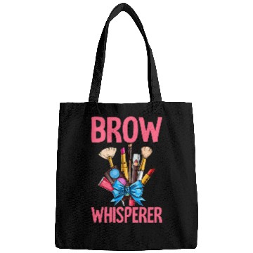 Discover Brow Makeup Funny Skincare Esthetician Girls Women Bags