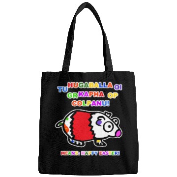 Discover Funny Easter Gifts Cute Guinea Pig Hamster Fun Happy Easter Bags