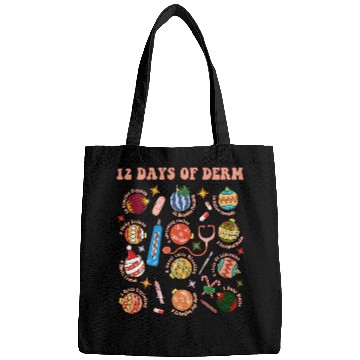 Discover Dermatology nurses Christmas Balls 12 Days Of Funny Dream Bags