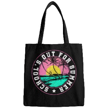 Discover Schools Out for Summer Coconut Tree School Student Bags