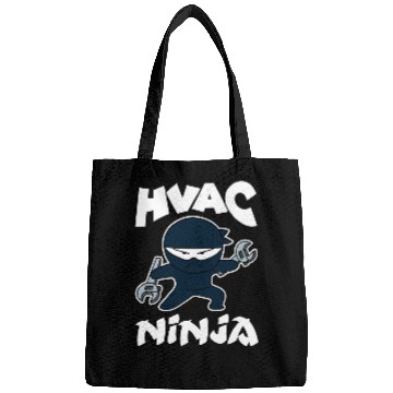 Discover HVAC Tech Design For Ac Repairman HVAC Ninja Bags
