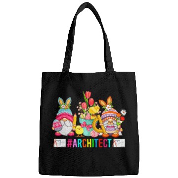 Discover Architect Easter Day Bunny Gnomes With Chicks Hunting Eggs Bags