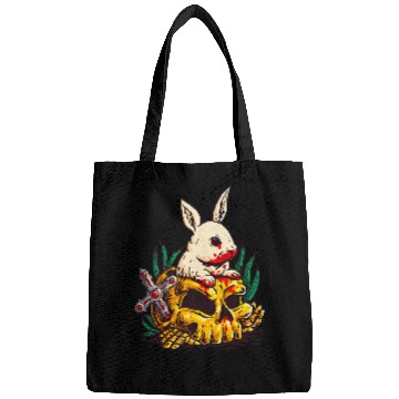 Discover Skeletons Skulls Scary Rabbit Bloody Skull Bags