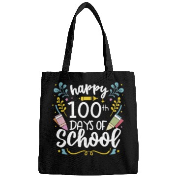 Discover Happy 100 Days Of School its a Day For Learning 3 Bags