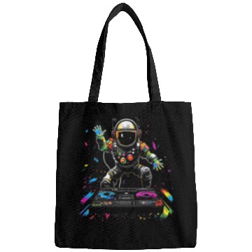 Discover Astronaut EDM Dance Festival Space Planets Solar System 8 Bags
