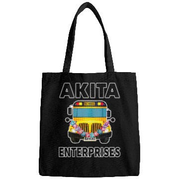 Discover Akita School Bus Hawaii Bags