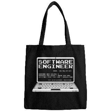 Discover Programmer Coder Software Engineer Definition Developer Bags
