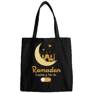 Discover funny Fasting Mode Ramadan On Cool Islamic fasting for kids Bags