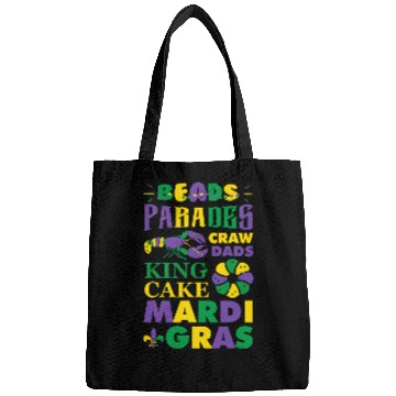 Discover Beads Parade Craw Dads King Cake Mardi Gras Party Fun Bags