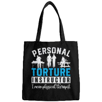Discover Funny DPT Physical Therapist PTA Physical Therapy Bags