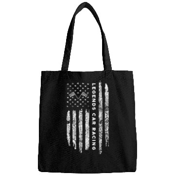 Discover American Flag Legends Car Racing vintages Legends Car Racing Bags