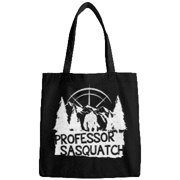 Discover Professor Bigfoot Sasquatch Unique Bags