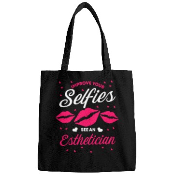 Discover Esthetician Selfies Lips Esthetic Cosmetologist Beautician Bags