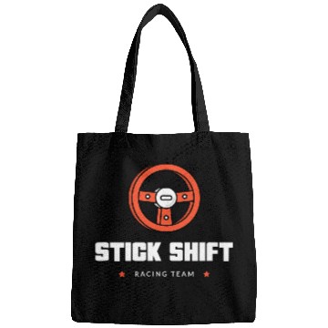 Discover Funny Manual Transmission Car Racing Stick Shift Design Bags