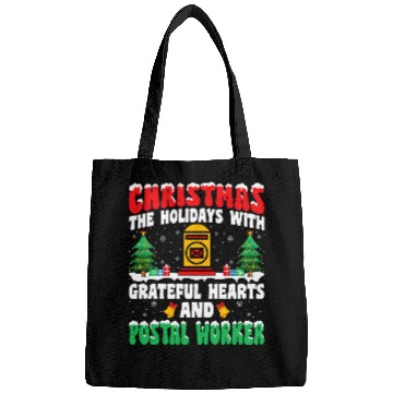 Discover Mailman Postman xmass Christmas Holidays with Postal Worker Bags