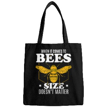 Discover Funny Beekeeper Quote Beekeeping When It Comes To Bees Bags