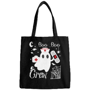 Discover Boo Boo Crew Funny ghosts nurses Halloween Costume Bags