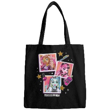 Discover Kids Monster High Student Photo Character Grid Bags