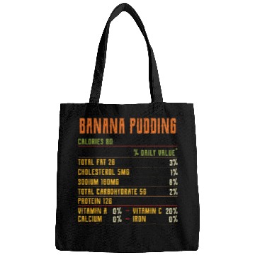Discover Banana Pudding Nutrition Facts Thanksgiving Vintage Bags
