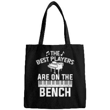 Discover Funny Piano Music Funny Piano Player Art Men Women Musician Orchestra Teacher Bags