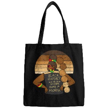 Discover Black History Is More Than A Month Men Afro Woman Women Bags