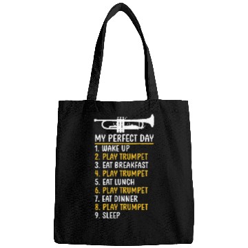 Discover Funny Trumpet Trumpeter Music Band Trumpet 1 Bags