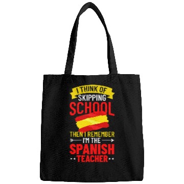 Discover Spanish Teacher Spain Flag Language Lesson Student 11 Bags