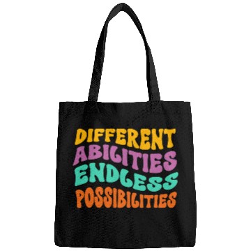 Discover Different Abilities Endless Possibilities Special Ed Teacher Bags