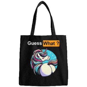 Discover Guess What Unicorns Butt Bags