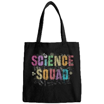 Discover vintages SCIENCE SQUAD Teacher Student Crew Technology Team Bags