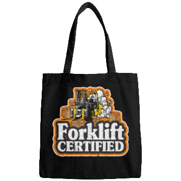 Discover Forklift Driver Forklift Operator Forklift Certified Bags