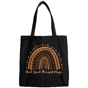 Discover Black Speech Therapist Speech Therapy SLP Bags