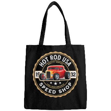 Discover Hot Rod USA vintages Custom Classic Car Automotive Nostalgia Bags