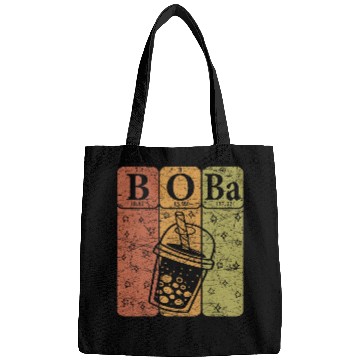 Discover Boba Tea Periodic Table Elements Bubble Tea Lover Nerd 6 Bags