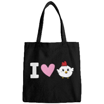 Discover Chickens Love I Love Chickens Bags