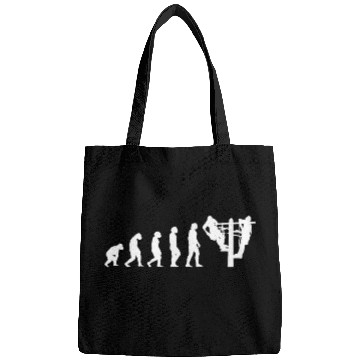 Discover Electrician Electricity Evolution Lineman Bags