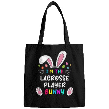 Discover Sport Lacrosse Gift Im The Lacrosse Player Bunny Ears Easter Day Bags