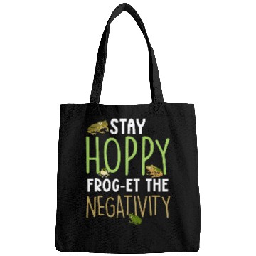 Discover Herpetologist Amphibian Toad Stay Hoppy Frog The Negativity Bags