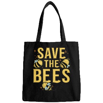 Discover Bee Lovers Beekeeper Honey Farmer Apiarist Save the Bees Bags