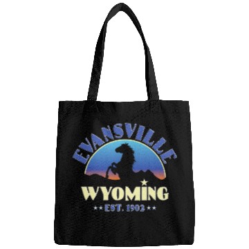 Discover Horse Lover Evansville Wyoming WY Wild Horse Bags