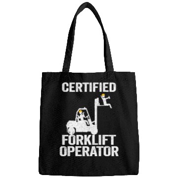 Discover Forklift Driver Forklift Certified Forklift Operator Bags