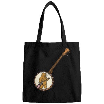 Discover Funny Banjo Music Bluebird Kentucky Mandolin Asheville 10 Bags