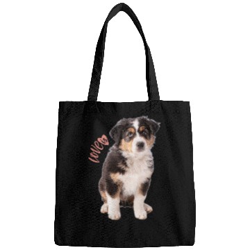 Discover Australian Shepherd Aussie Mom Dad Love Dog Pet Tee Bags