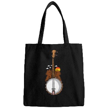 Discover Funny Banjo Bluegrass Bluebird Mandolin Kentucky 5 Bags