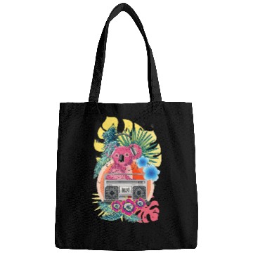 Discover Funny Bear Cute flower koala Boommbox cute koala Cute Bears Bags