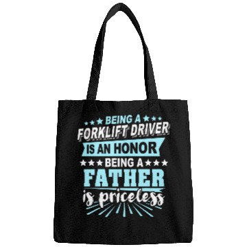Discover Fork Lift Truck Forklift Operator Dad Bags