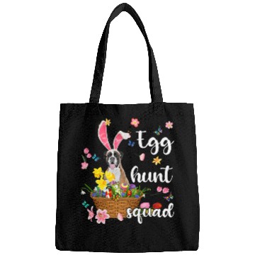 Discover Boxer Pet Happy Easter Day Easter Colorful Egg Hunt Bags