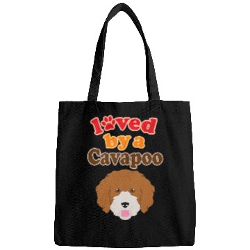 Discover Cavalier Pet Poodles Cavapoo Dog Gift Poodle Cavalier King Charles Spaniel Poodle Bags