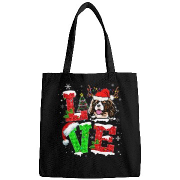 Discover Cavalier Pet Love Cavalier King Charles Spaniel Christmas Tree Lights Bags