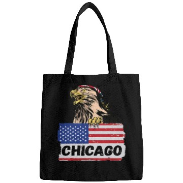 Discover American Eagle claws US Flag Biker und Trucker Chicago Bags